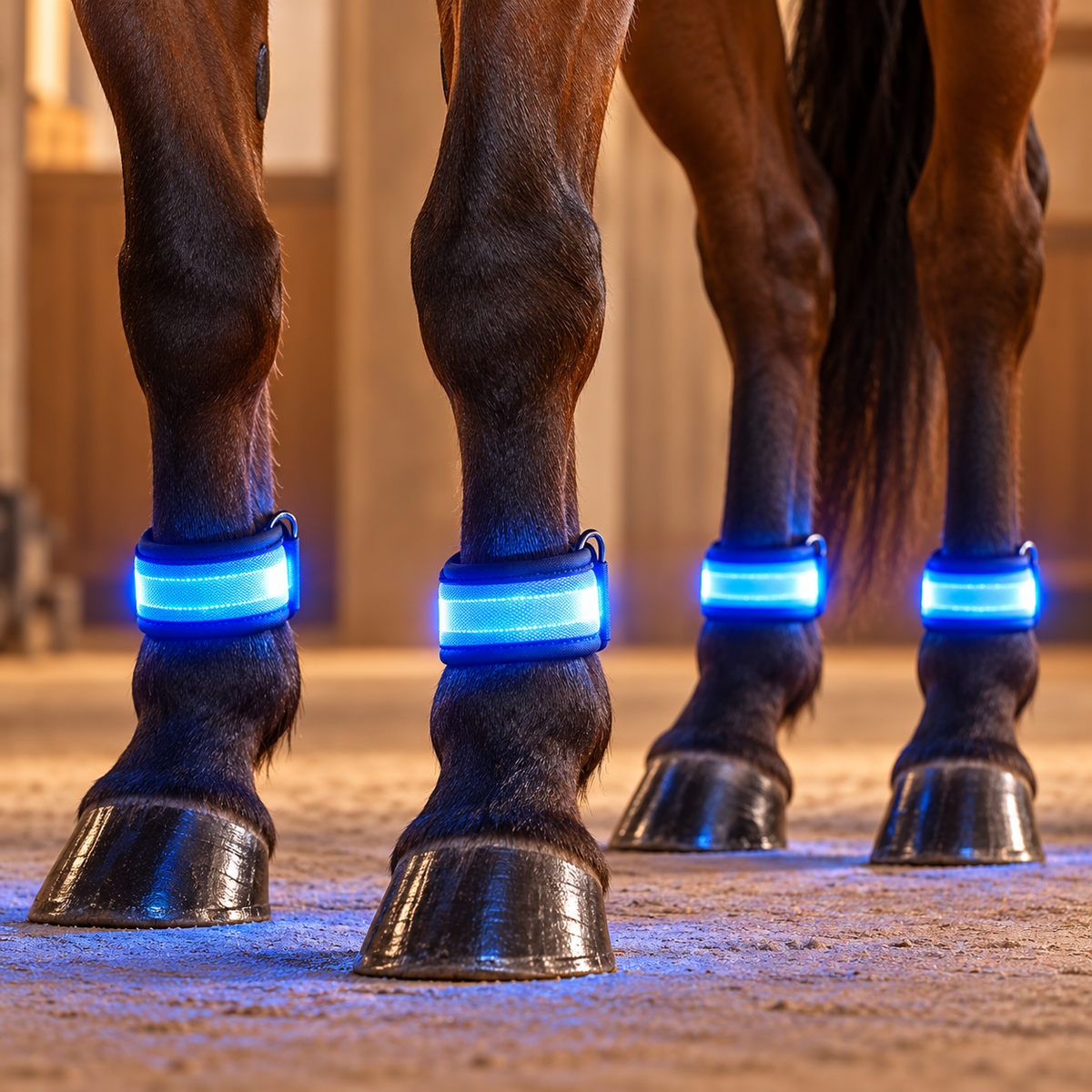 GlowGallop Glow Leg Bands (Set of 4) – photo 3