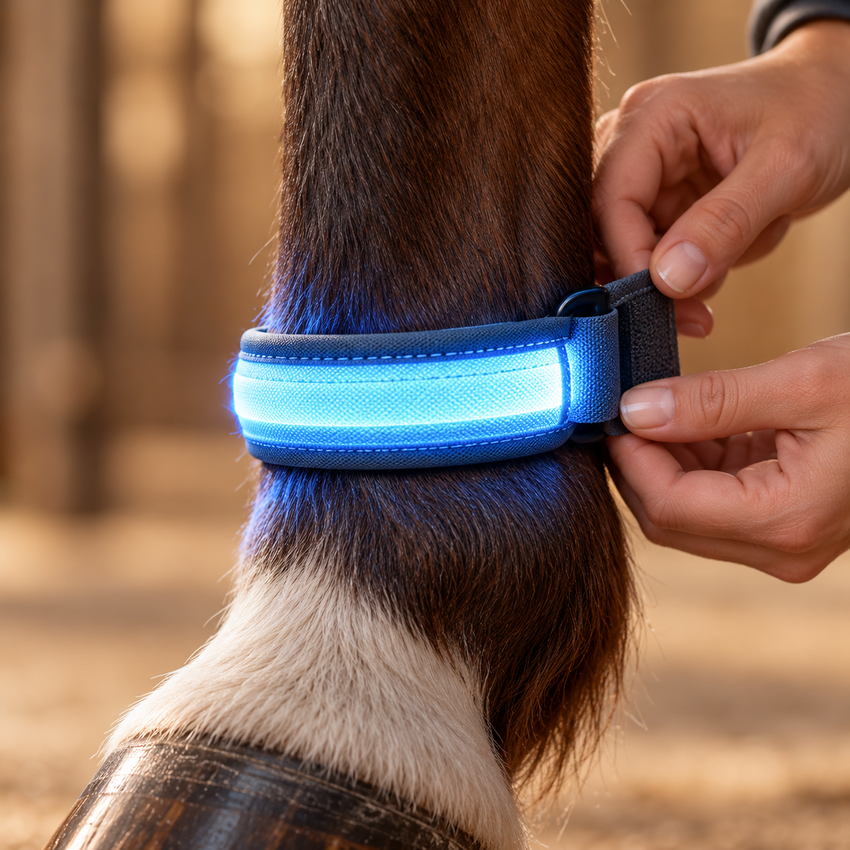 GlowGallop Glow Leg Bands (Set of 4) – photo 2