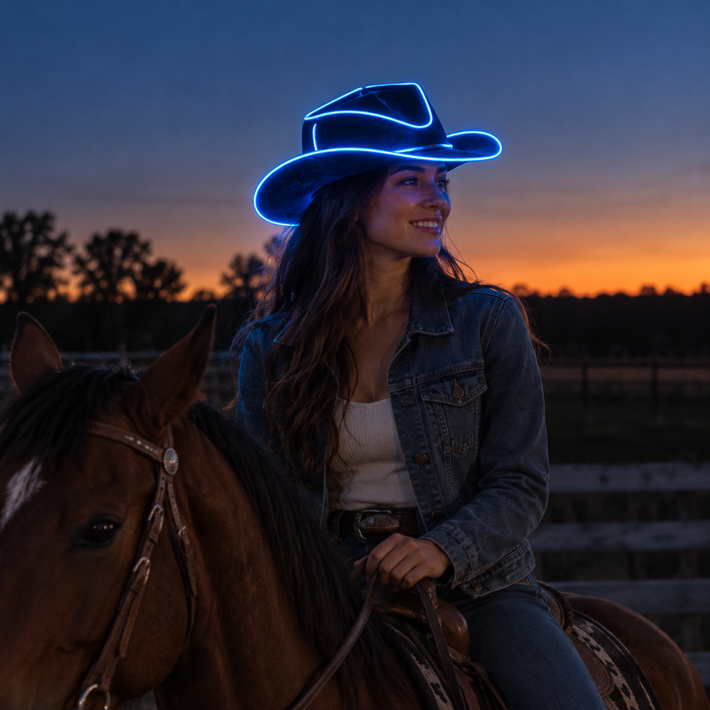 GlowGallop Glow Cowboy Hat – photo 3